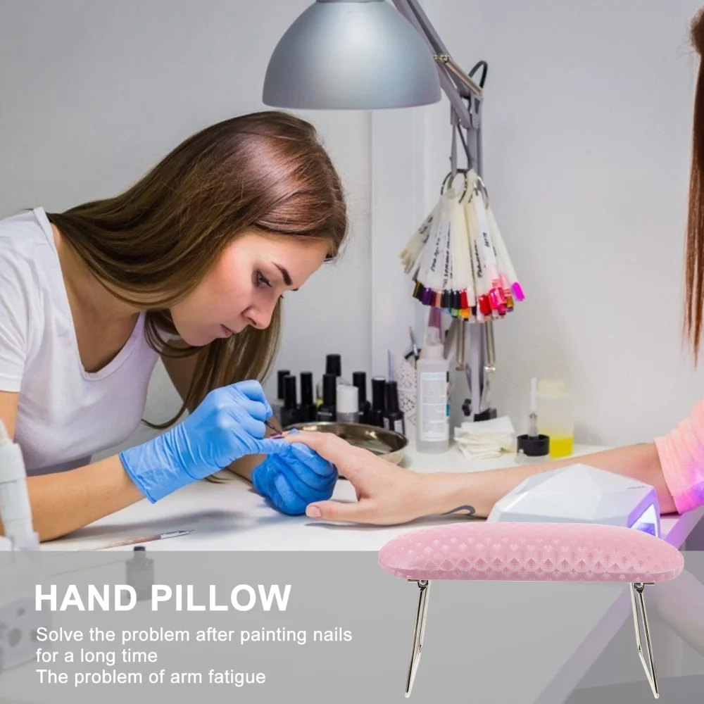 

Nail Arm Rest Manicure Hand Pillow Nail Art Salon Wrist Cushion Pillow