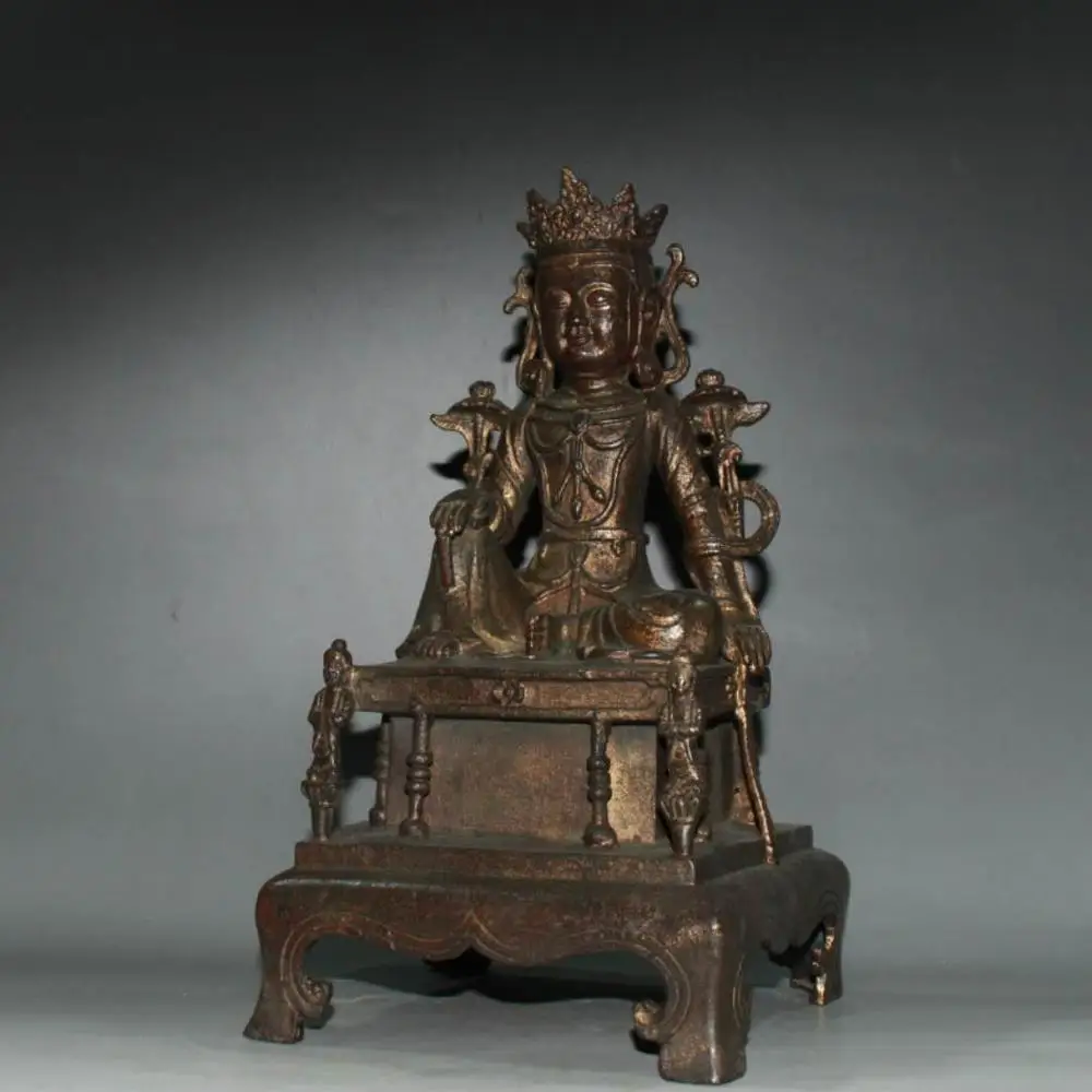 

Rare old Tibet copper Buddha Mother Buddha statueFree shipping
