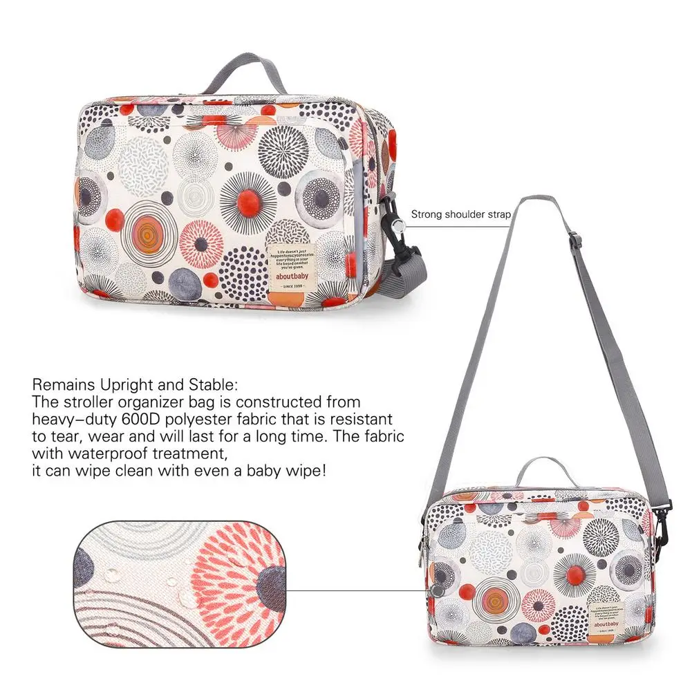 Универсальная сумка-Органайзер для детских подгузников с несколькими карманами