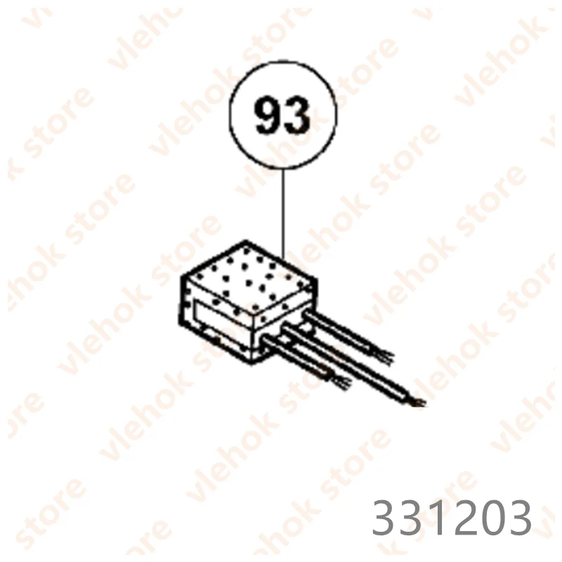 Подавляющий фильтр для hitachi DH38SS DH38MS H41SD H41MD 331203 аксессуары электроинструментов