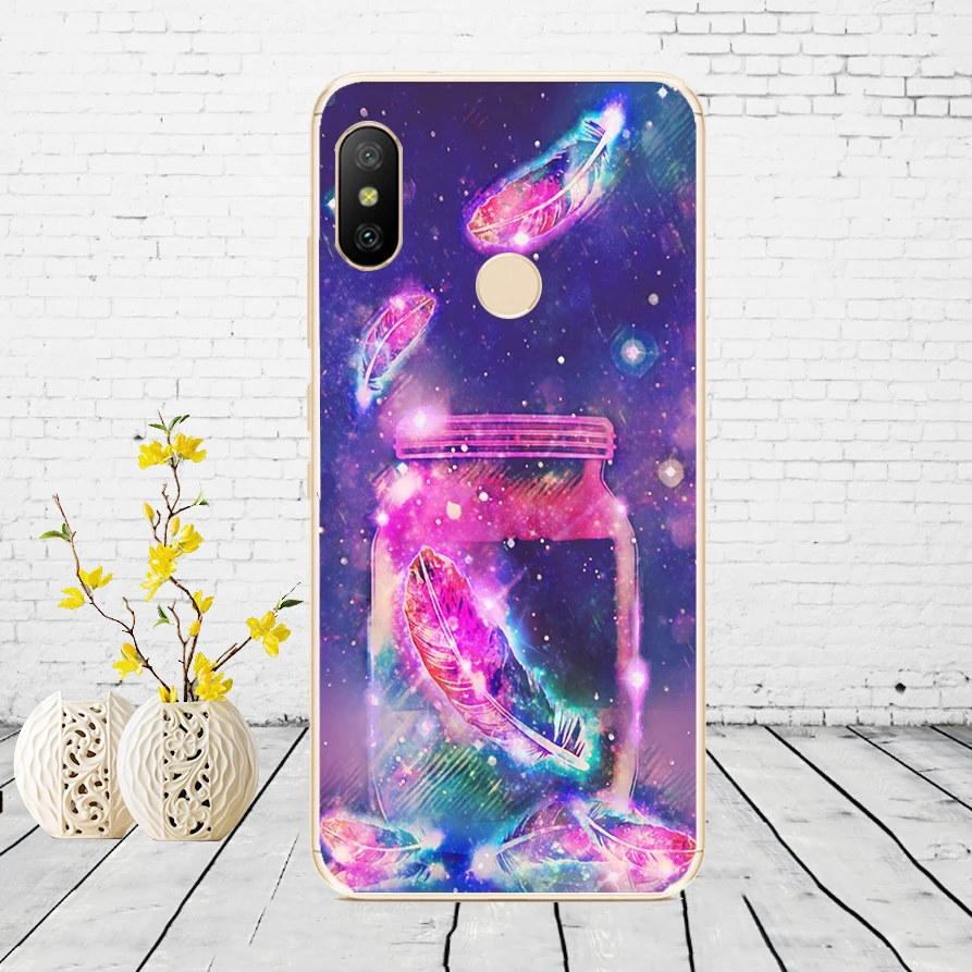 J21 Силиконовый чехол для Xiaomi mi A2 LITE, чехол с полной защитой, мягкая задняя крышка из ТПУ, чехол для телефона s для Xio mi A2 LITE, бампер - Цвет: J21