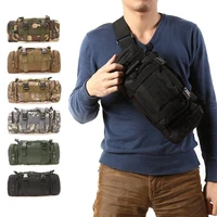 3l 600d waterproof waist bag climbing bags outdoor military tactical waist pack camping hiking pouch bag