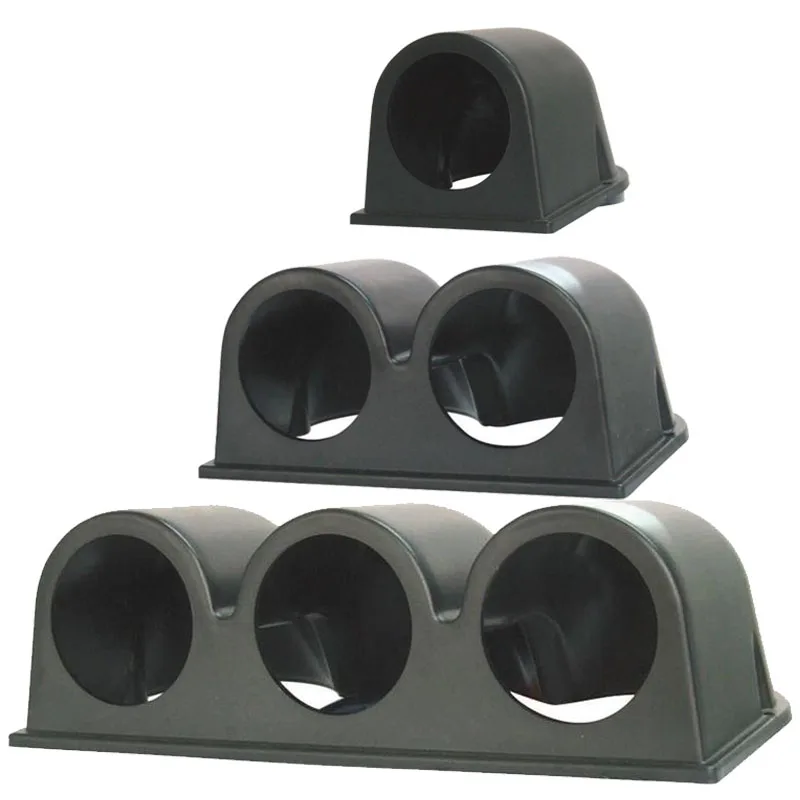 Автомобильный Калибр 52 мм универсальная черная одноместная Тройная счетчики