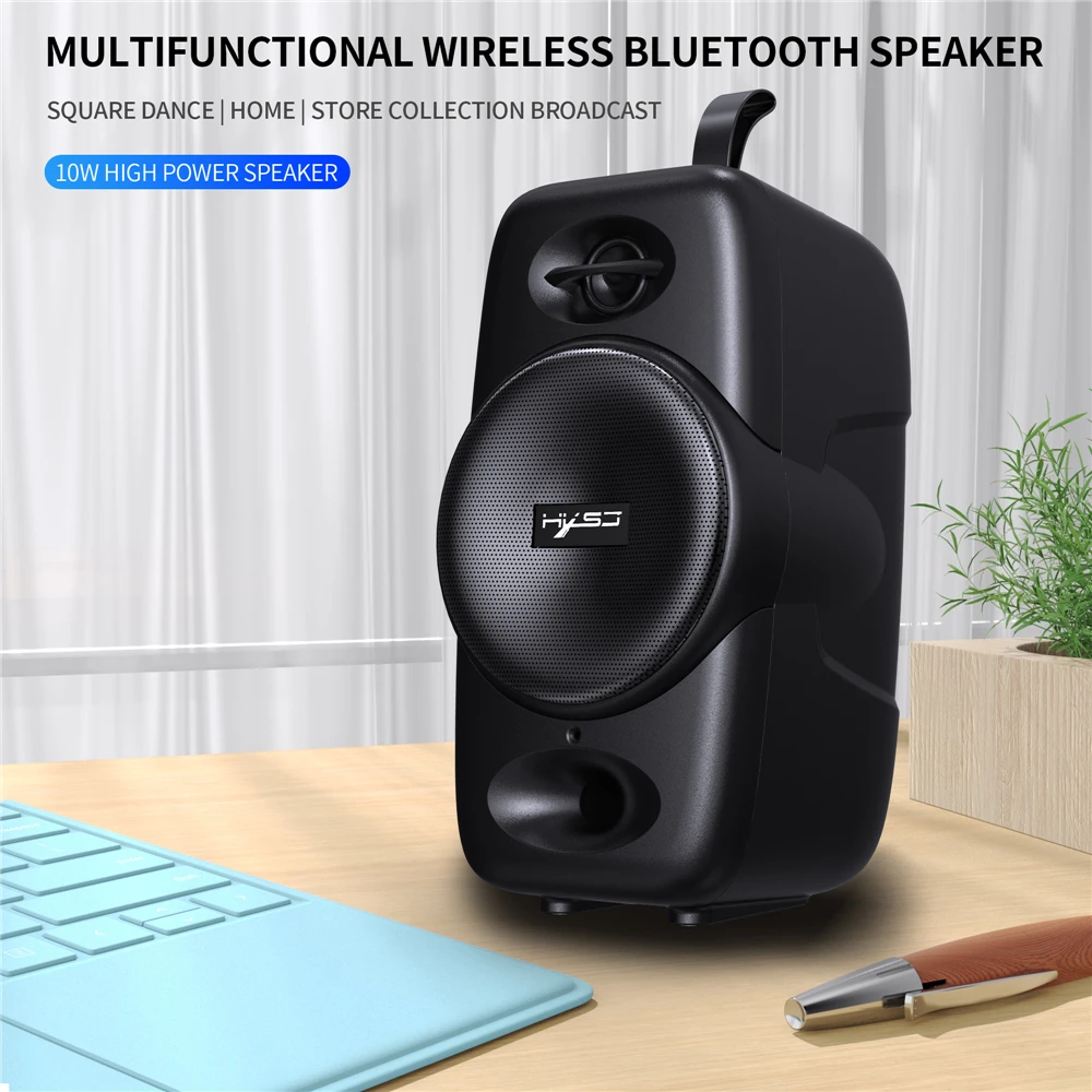 Беспроводная мобильная Bluetooth Колонка Q8 5 0 сабвуфер аудиоколонка со встроенным