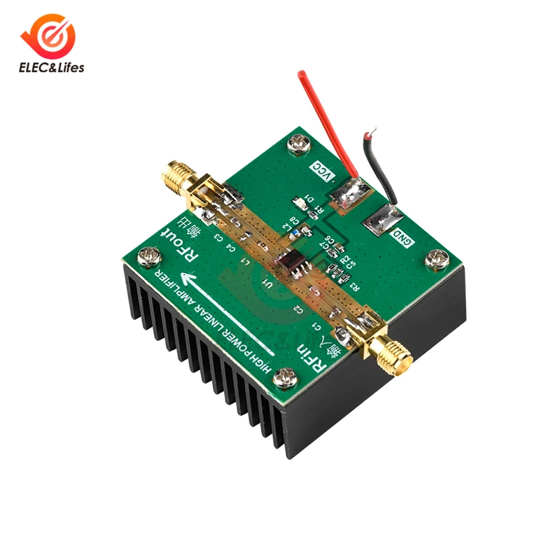 RF2126 400MHZ 2700MHZ широкополосная RF Мощность усилитель 2 4 ГГц 1 Вт светодиодные лампы