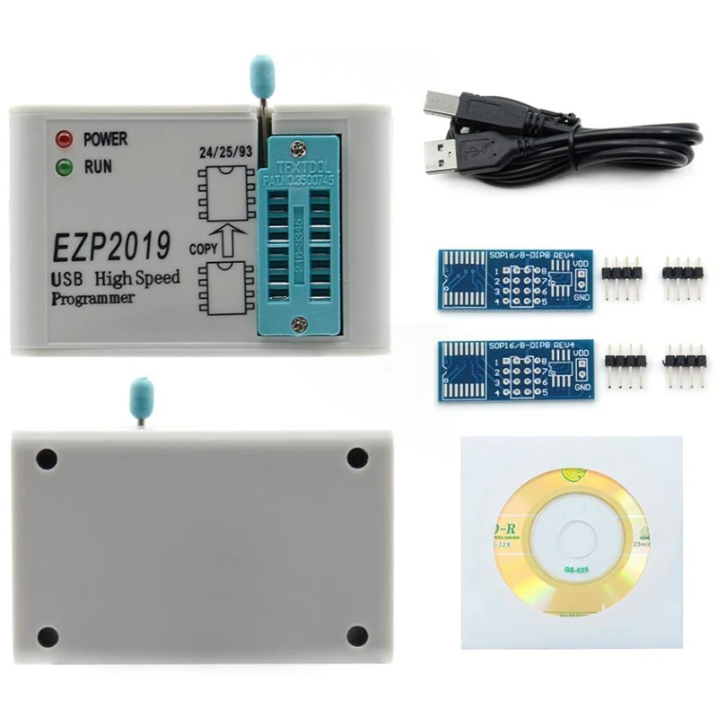 EZP2019 высокоскоростной Usb Spi программист лучше чем Ezp2013 Ezp2010 2011 поддержка 24 25 26 93 Eeprom