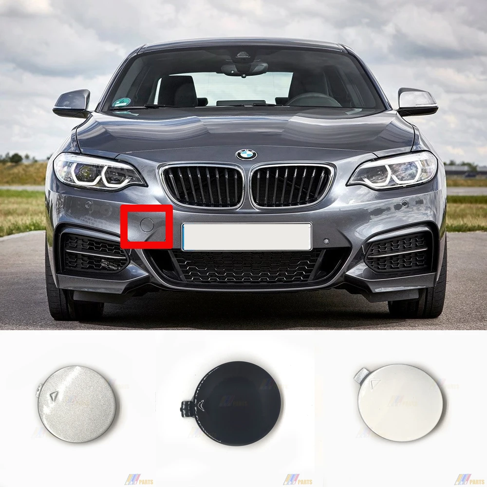 

Fit 14-21 BMW 2 Series F22/F23 M-SPORT M235i M240i 218i 220d 220i 225d 228i 230i Coupe Convertible Front TOW COVER 51118055300