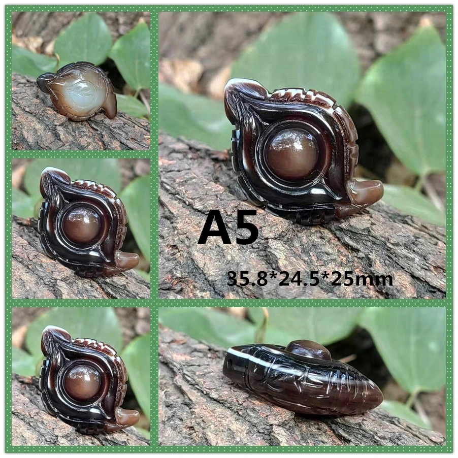 Тибетский амулет Небесные глаза DZI ручной резной натуральный основной цвет агатовый камень для мужчин и женщин ювелирные изделия DIY Небесный подарок