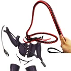 2 м кнут, фетиш, длинная плетка, SM инструменты, сексуальный плетёк со змеиным плетением для ролевых игр, БДСМ, взрослые игрушки для игр и флирта, секс-игрушки, товары для пар