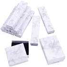 Бумажные картонные коробки для ювелирных изделий, коробка для хранения, для ожерелий, браслетов, сережек, 18 шт.24 шт.