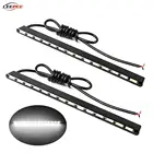 12 В светодиодный ные полосы DRL автомобильные ходовые огни Противотуманные фары задние лампы вспомогательный дневной яркий грузовик прицеп внедорожник 4x4 автомобильные аксессуары