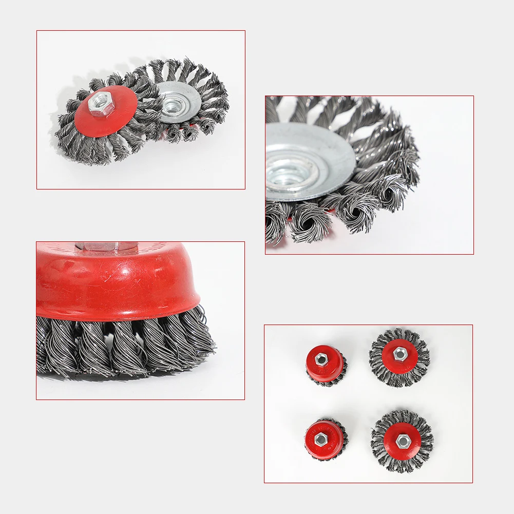 4 шт. комбинированный комплект мини манжета колеса набор кистей провода