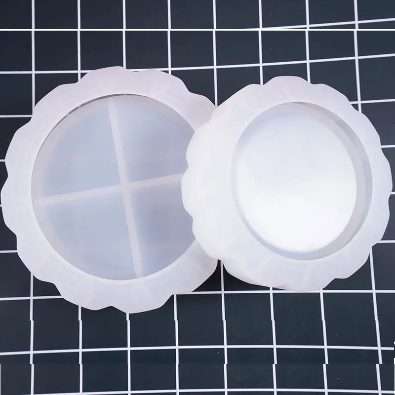 Aibeads DIY хрустальные капли силикагеля прессформы для зеркальной пепельницы