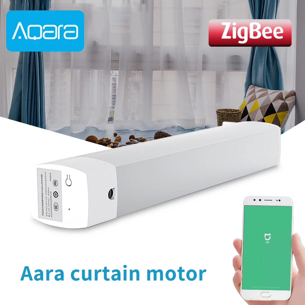 Жалюзи для дома Aqara Zigbee Wi-Fi версия украшение работает с приложением Mi Home бесшумная