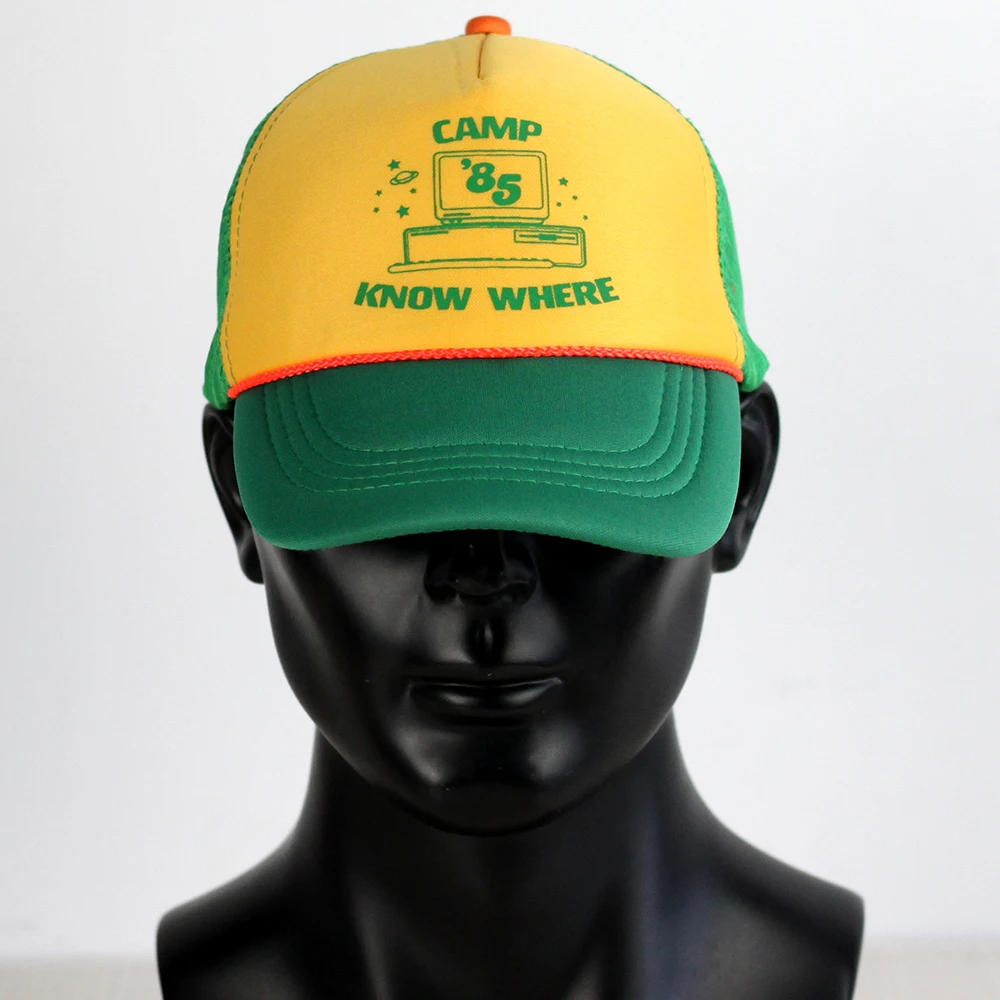 Оптовая продажа странные вещи 3 Дастин шляпа лагерь знать где новая Ретро Кепка