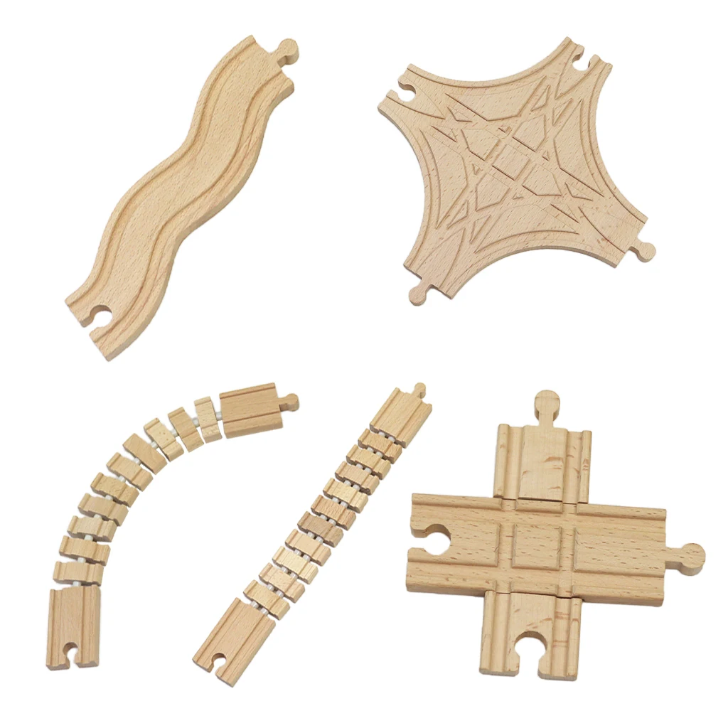 

Деревянная рама для железной дороги, аксессуары для деревянной железной дороги