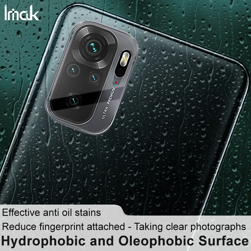 

IMAK 2PCS Phone Camera Lens Protector HD Glass for Redmi Note 10 4G Camera Tempered Glass Protector Film FOR Redmi Note 10S
