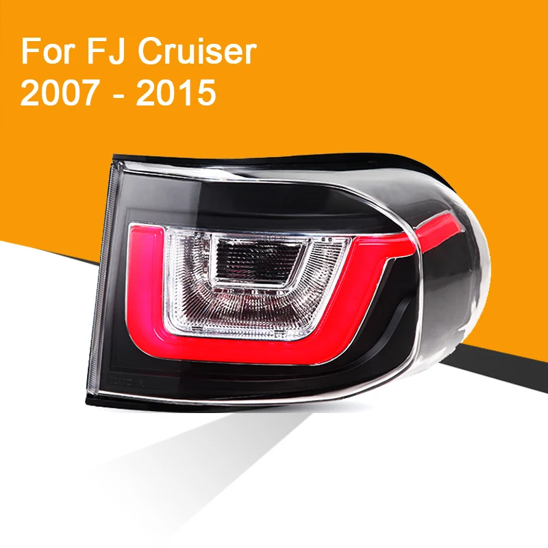 Светодиодный задний фонарь в сборе для Toyota FJ Cruiser 2008-2014 2015 2016 светодиодный