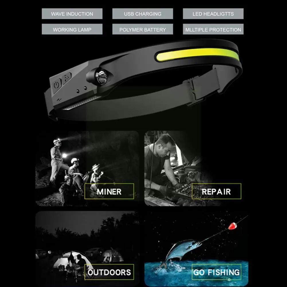 

Монолитный блок светодиодов, сенсорный светильник со встроенным аккумулятором, фонарик с режимами работы, перезаряжаемый рабочий светильн...