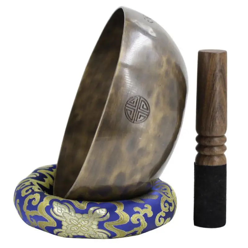 Высококачественные поющие чаши с полной луной ручной работы лечебная медитация