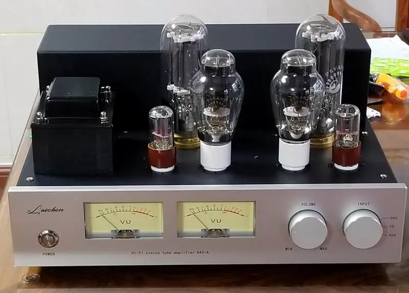 2021 Ooldchen Ttop Hifi 2 0 ламповый усилитель 300B Push 845 высокомощная лампа класса A