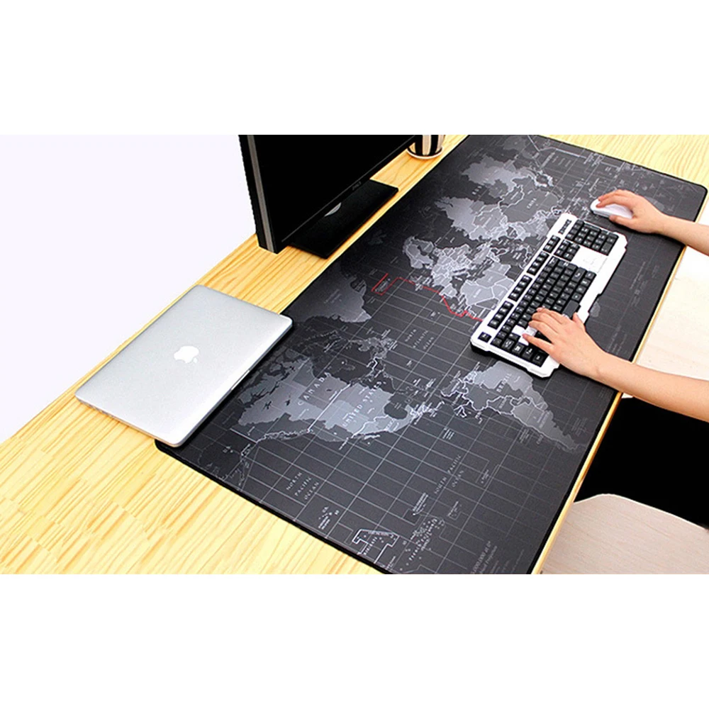 gaming mouse pad for pc computer gamer extra large mousepad xxl for laptop notebook non slip rubber keyboard carpet desktop mat free global shipping