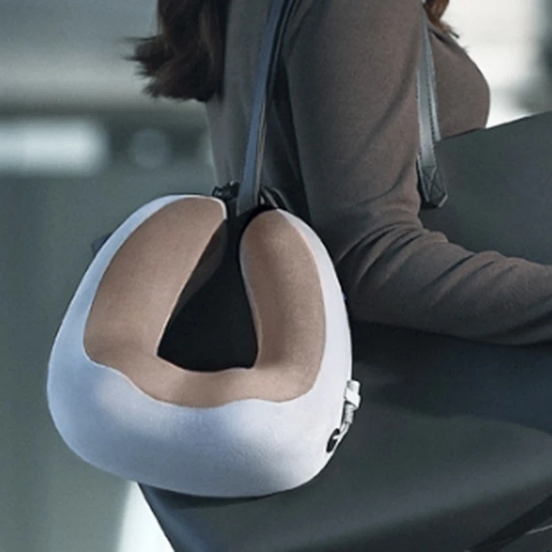 

Chargeable Vibration U-Shaped Massage Pillow Multi-Function Shoulder and Cervical Vertebra Electric Outdoor Portable Car Health