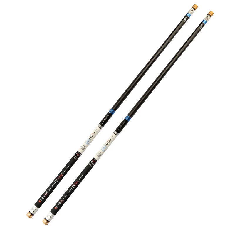 Carbon Telescopic Rod 19 Tone Taiwan Fishing Cane Light and Hard Long Section Hand Pole Black Pit Carp Squid Feeder Fishing Gear enlarge