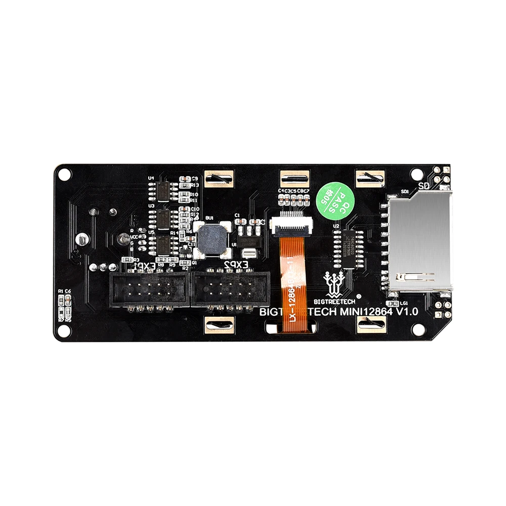bigtreetech mini 12864 v1 0 lcd display screen mini12864 smart display 3d printer parts btt skr pro skr v1 4 mks board voron 2 4 free global shipping