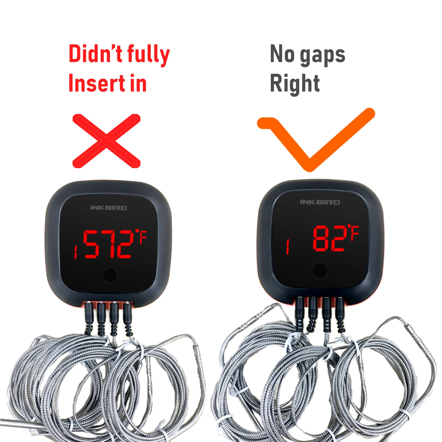 

IBT-4XS Wireless Cooking Thermometer Oven BBQ Grill