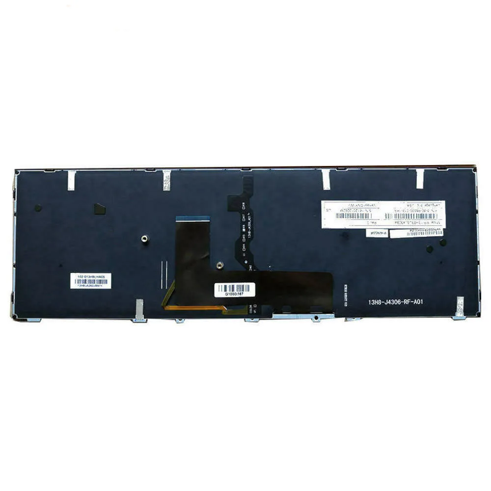 Новая клавиатура для ноутбука US Hasee Z7M Z7-KP7GS ZX7-CP5S2 Z7M-CT7GS Z7M-KP7G1 k690E с белой подсветкой