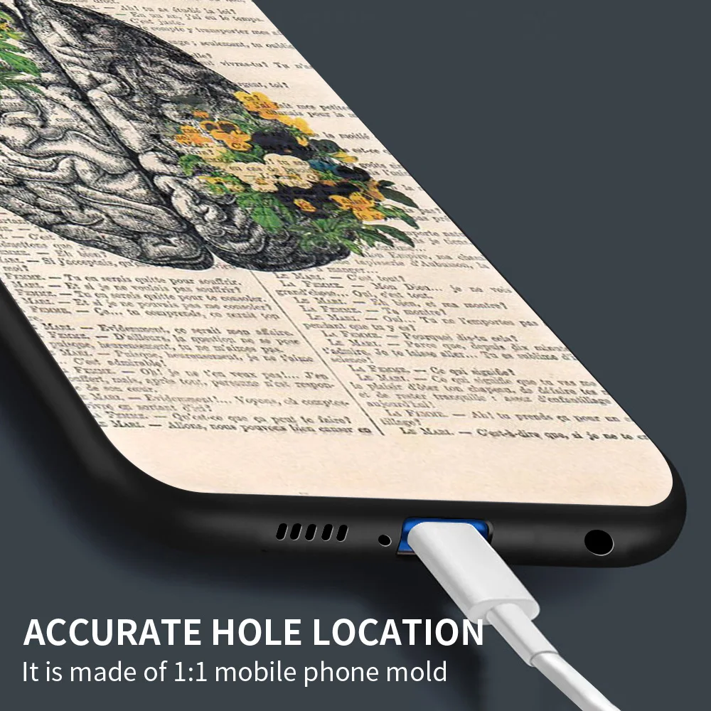 

Medical Human Organs Phone Case For Xiaomi Redmi Note 10 Pro Max 9S 9 8 Pro 8T 8A 7 7A 9A 9C K40 Silicone Back Cover Coque Funda