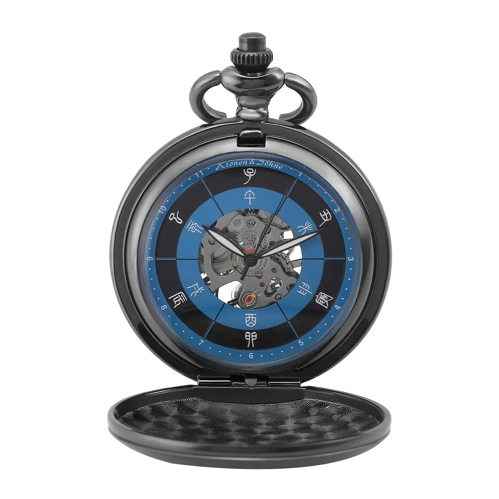 KS Древняя китайская 12 часовой срок запонки серебренные конструкции чехол