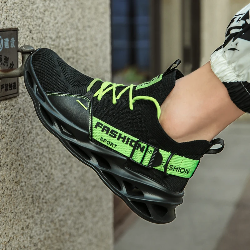 Мужская обувь для бега Ультра-светильник спортивная Тканевая противоударные