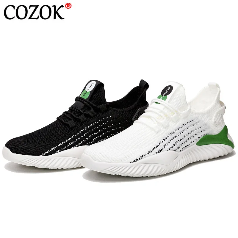 

Мужские кроссовки, повседневная сетчатая обувь, удобные беговые кроссовки, новая трендовая спортивная обувь на плоской подошве, весна-осен...
