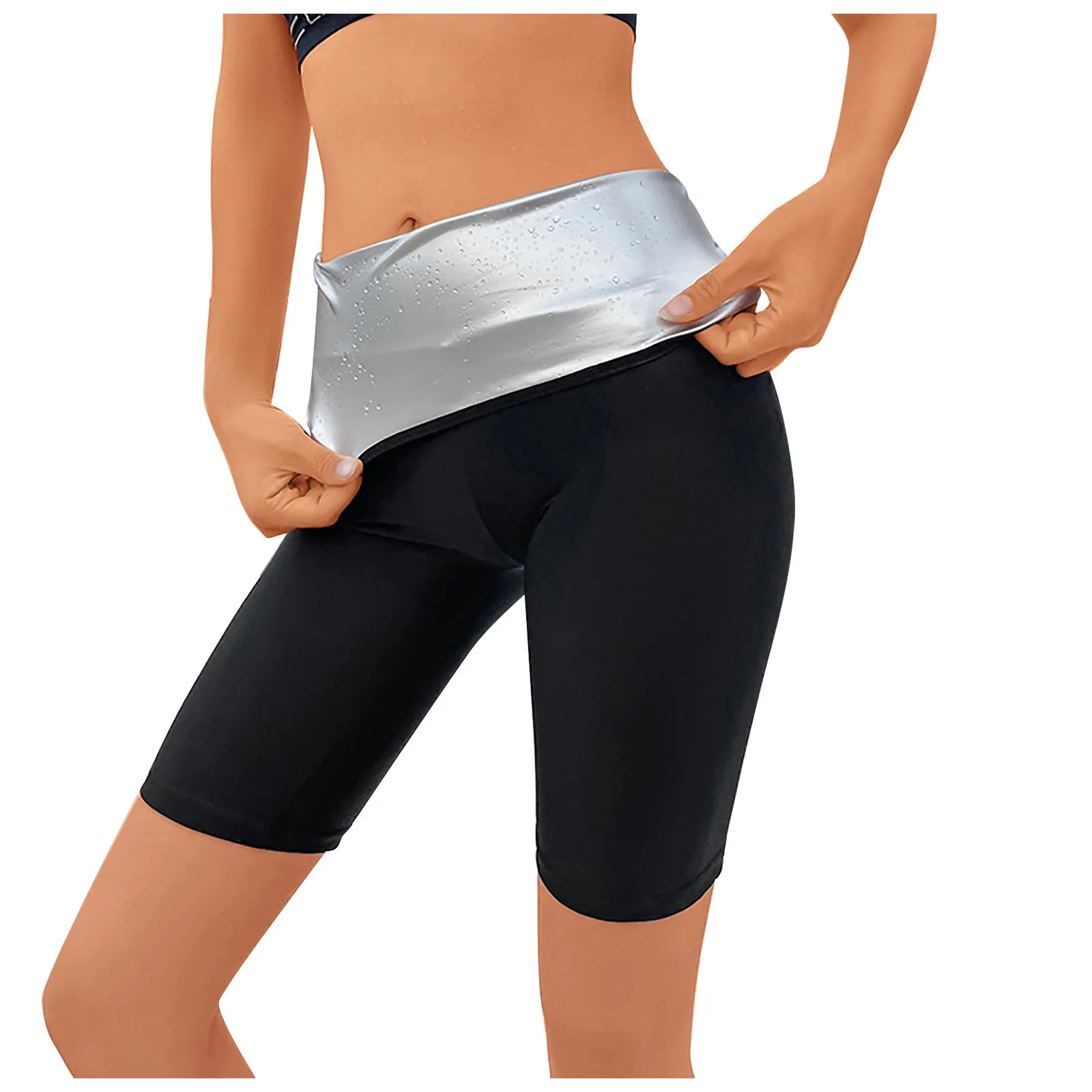 

Body Shaper брюки Корректирующее белье сауна Шейперы Горячая пота эффект сауны, корректирующие фигуру; Фитнес шорты для тренировок и занятий в с...