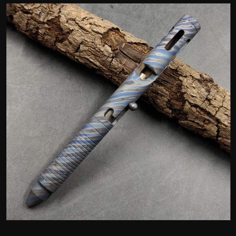 Титан сплава тактическая ручка Бизнес Болт набор металлических ручек простая