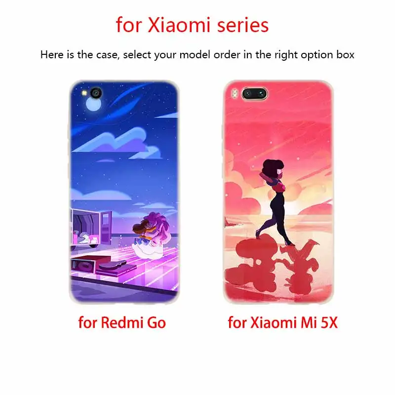 Мягкий чехол из ТПУ Для Xiaomi Mi 11 Pro Ultra 10 9 8 SE 6X 5X A3 A1 A2 LITE cc9 cc9e Steven Universe Pearl | Мобильные