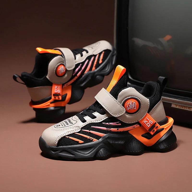 

New Children's Shoes, Trendy Running Shoes for Teenagers, Outdoor Sports Shoes for Boys Kid Sneaker Boy Tennis Shoes