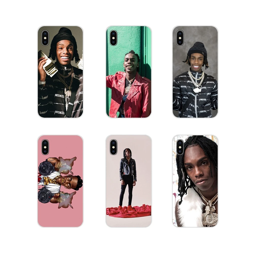Ynw Melly Rapper для Xiaomi Redmi Note 3 4 5 6 7 8 Pro Mi Max Mix 2 2S Pocophone F1 аксессуары чехлы телефонов -