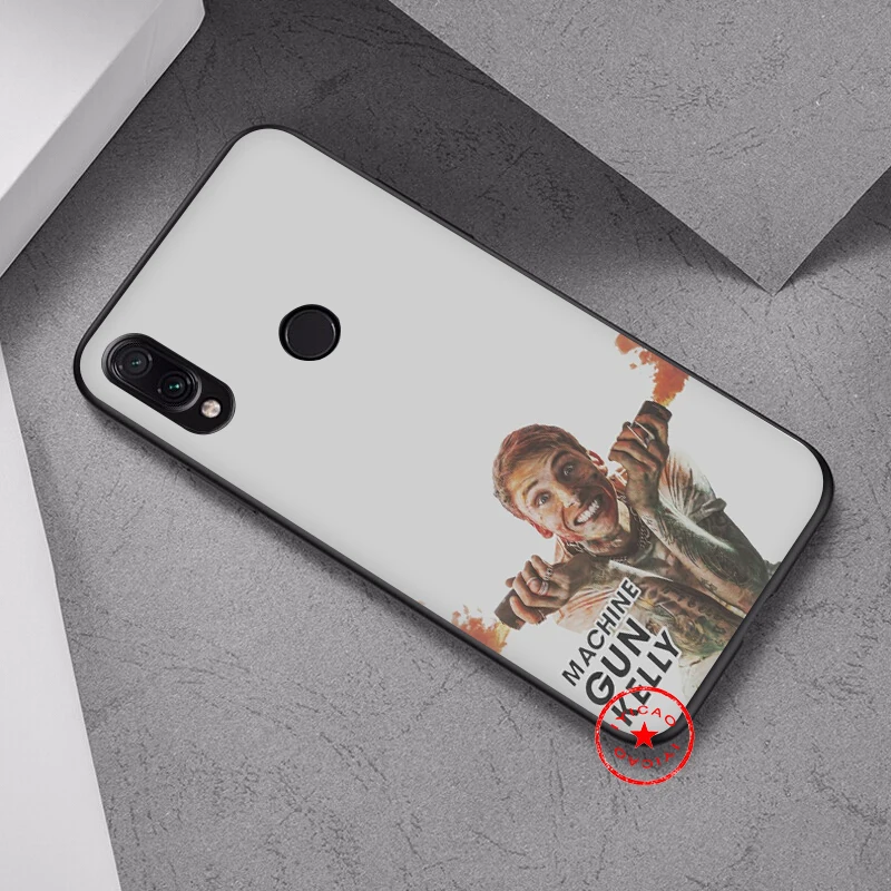 IYICAO Machine Gun Kelly MGK Soft Case for Xiaomi Redmi K20 8A 7A 7 6 6A 5A 5 Plus 4X 4A Go Pro TPU |