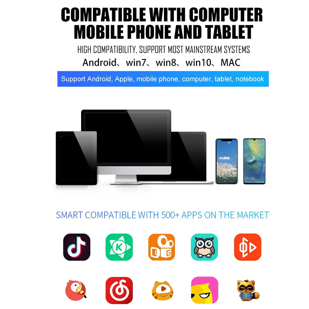 

Multiple Effects Wireless Bluetooth Home Party Removal Vocal Live Sound Card Universal Computer Phone Voice Changer Mixer Board