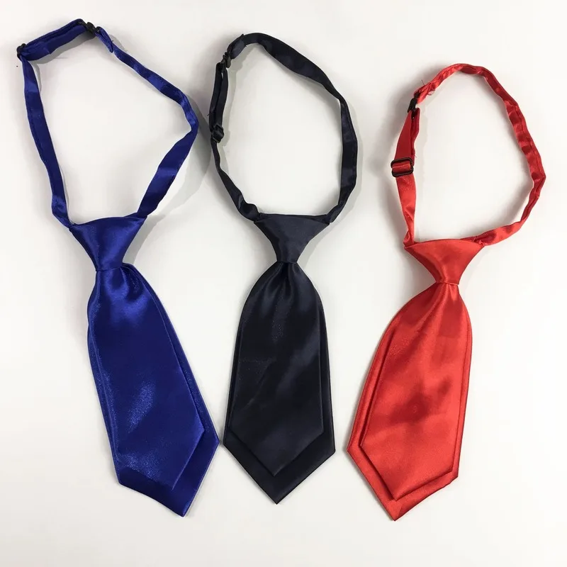 

Clearance Sale Fashion Neckties Solid Color Elastic Tie for School Boys Girls Necktie Children Kids Baby Wedding Neck Tie Gifts
