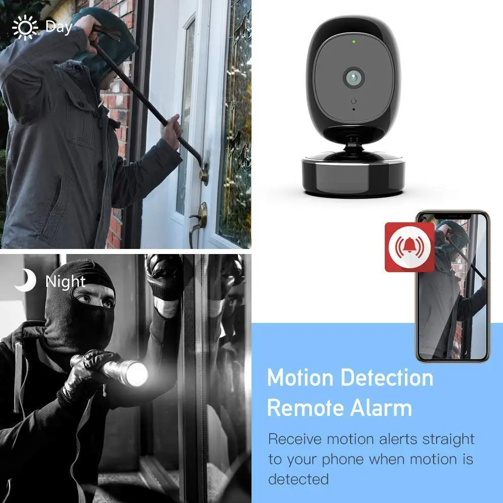 Камера видеонаблюдения SimCam AI для дома с распознаванием лиц и голосовым