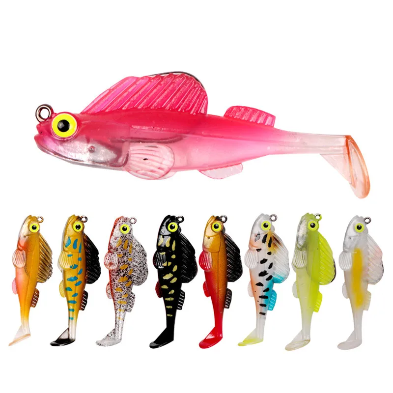 Рекомендуемая рыболовная приманка с свинцовой головкой Swimbaits Мягкая для рыбы