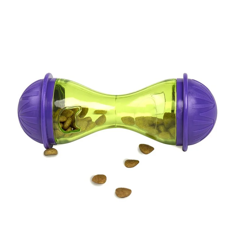 Пластиковая игрушка-кормушка для кошек и собак | Дом сад