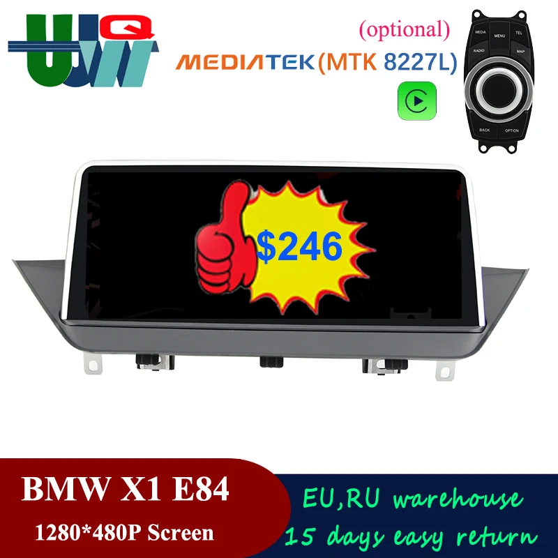 

UJQW 2 Din Android 10.0 Car Radio Stereo Multimedia Player For BMW X1 E84 2009-2015 Carplay GPS Navigation Bluetooth Wifi Audio