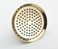 8 2 inch gold color brass overhead shower heads rainfall shower head rain round shower head bathroom fitting tsh045