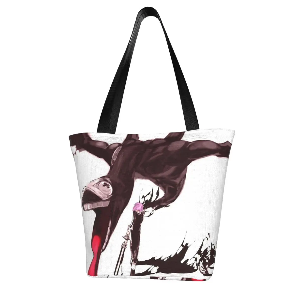 

Soul Eater Shopping Bag Work Woman Handbag Gift Vintage Polyester Bags