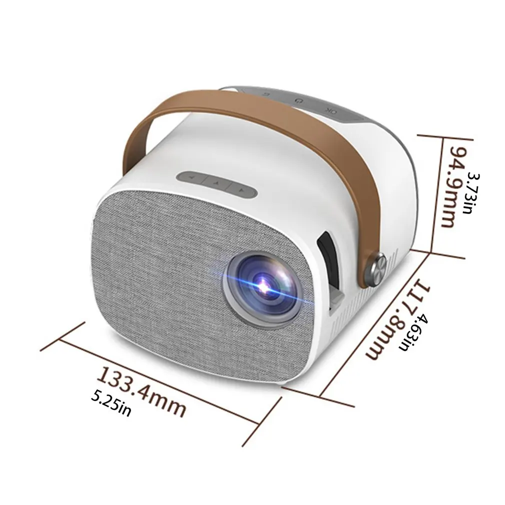 

Mini Projector PK YG300 YG310 Portable 1600MHA For 1080P Video Beamer Home Theater WiFi Multiscreen Media Player